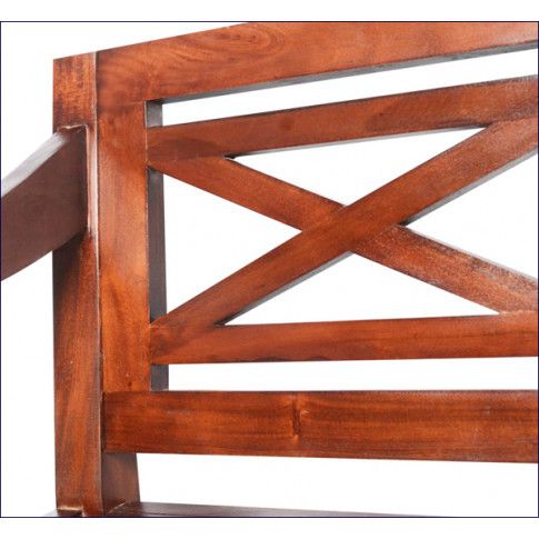 Szczegółowe zdjęcie nr 8 produktu Mahoniowe krzesła na taras Amarillo 2 szt - ciemnobrązowe