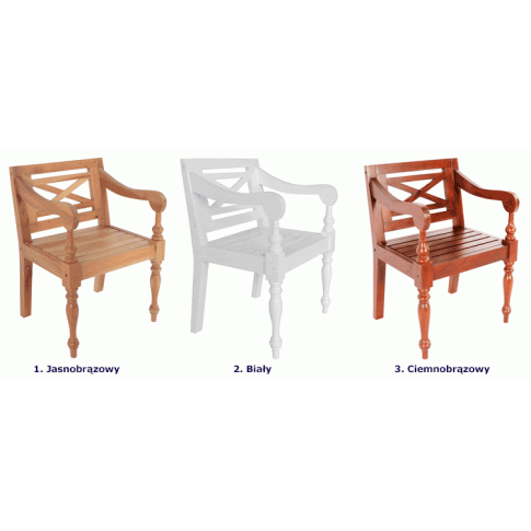 Szczegółowe zdjęcie nr 10 produktu Mahoniowe krzesła na taras Lagis 2 szt - ciemnobrązowe