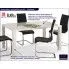 Fotografia Lakierowany stół Mensis 3X - 120 cm z kategorii Stoły laminowane i MDF