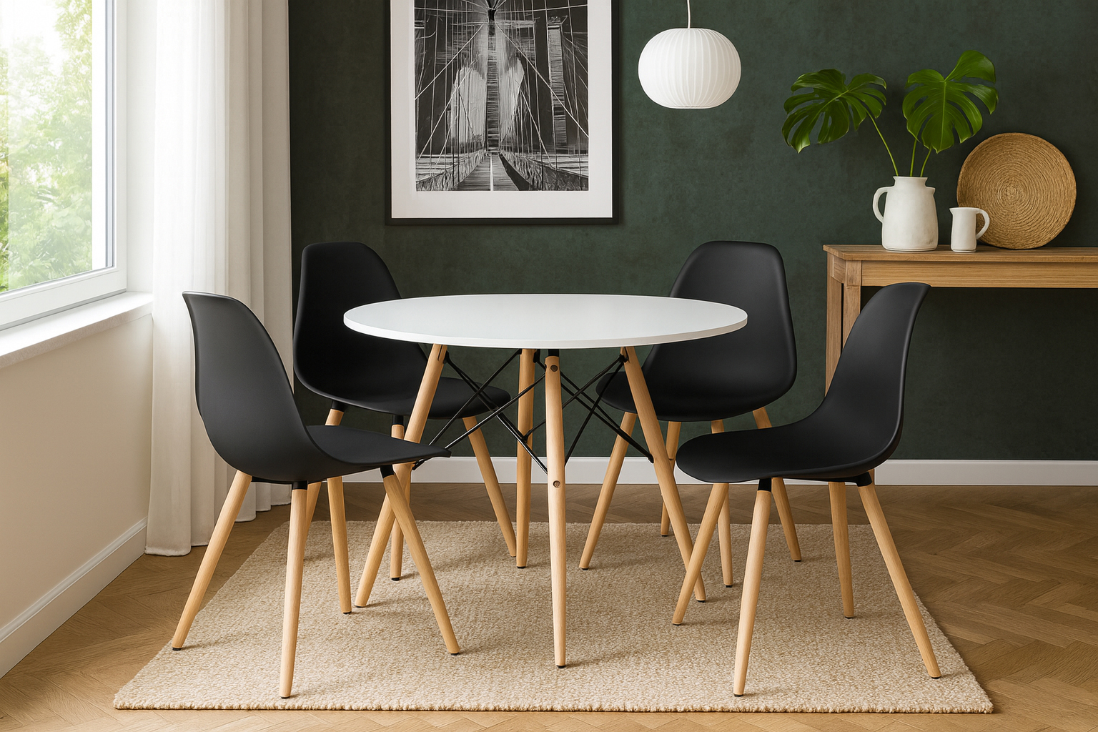 wizualizacja zestawu do jadalni