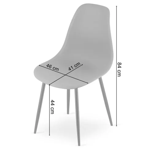 wymiary krzesła Duto 4X