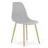szare krzesło  Duto 4X