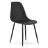 czarne krzesło do jadalni Melano 3X