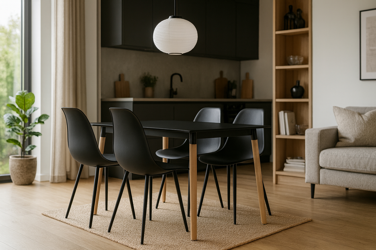 wizualizacja zestawu do jadalni