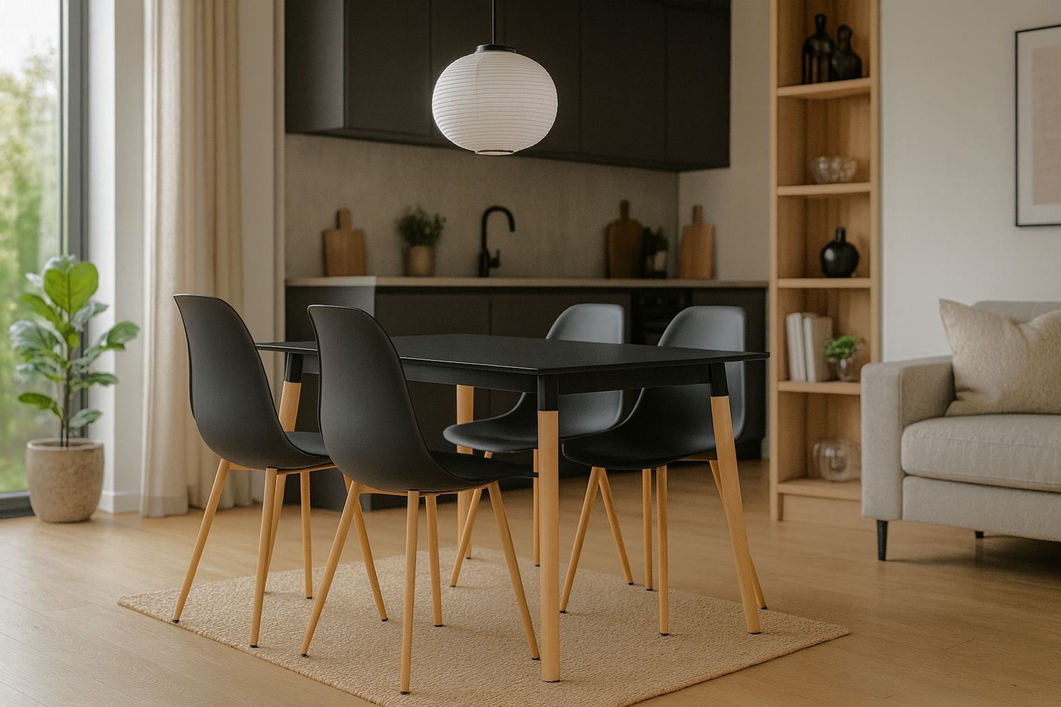 wizualizacja zestawu do jadalni