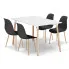 stylowy stół z krzesłami Melano 4X