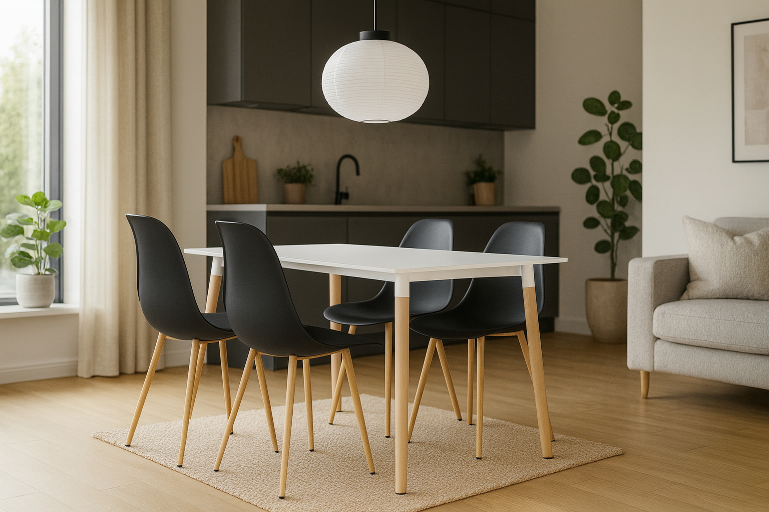 wizualizacja zestawu do jadalni