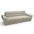 Beżowa rozkładana sofa z funkcją spania - Cortero