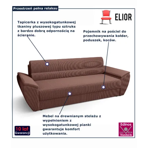 Cortero łososiowy kanapa