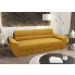 Wizualizacja z musztardowa sofa Cortero
