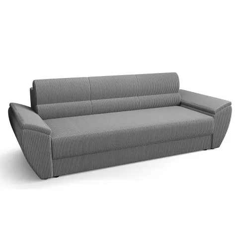 Szara sofa rozkładana Cortero