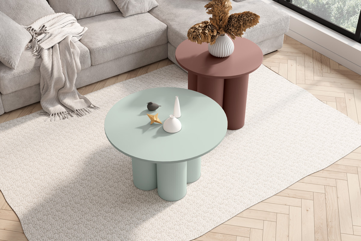 wizualizacja stolika do salonu