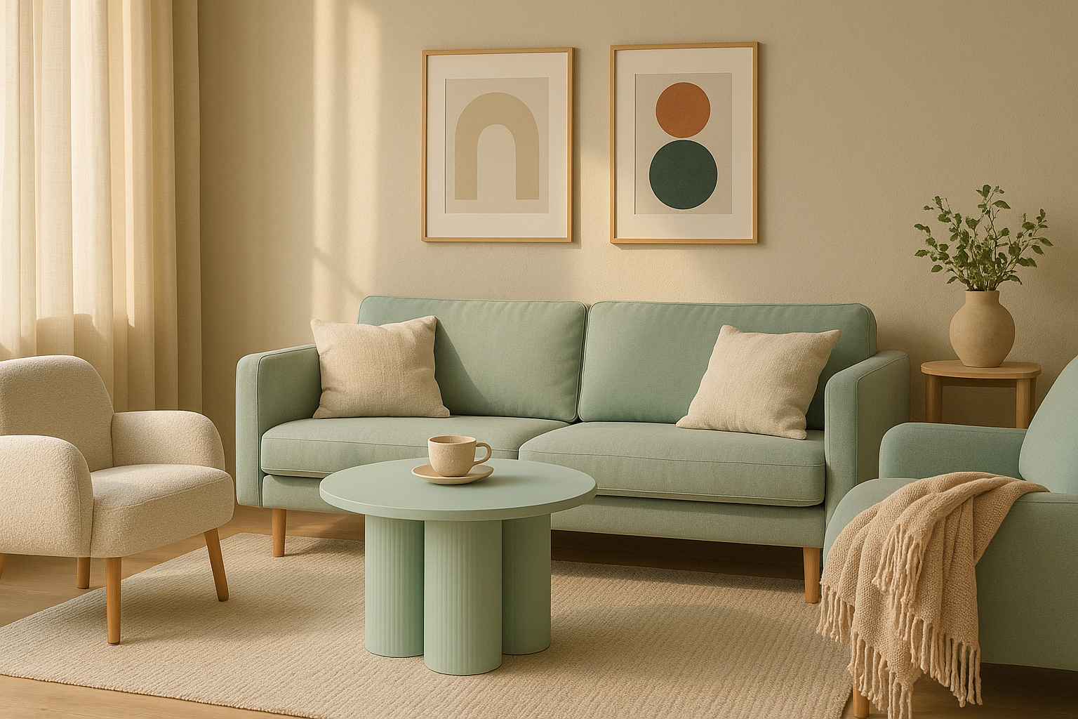 wizualizacja stolika do salonu