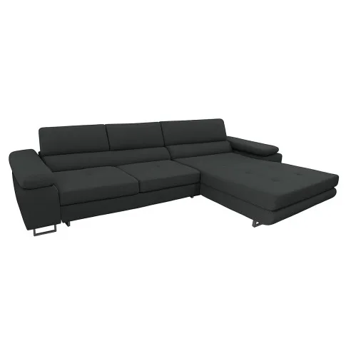 Narożnik rozkładany Grenvo ciemnoszary