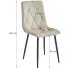 Wymiary krzesła welurowego Rexon