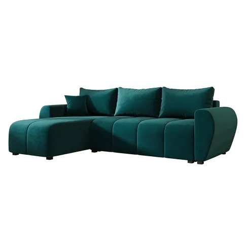 Narożnik rozkładany z pojemnikiem i Velmores 4x