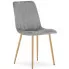 Jasnoszare krzesło z kompletu krzeseł Hallker 3S