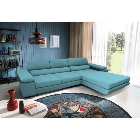 Wizualizacja wnętrza z niebieskim Grenvo