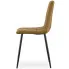 Brązowe krzesło z czarnymi nogami Besti 4X