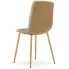 Brązowe krzesło nowoczesne do jadalni Teribis 4X