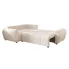 Kremowy rozłożony narożnik Dameno 3X