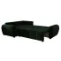 Ciemnozielony rozłożony narożnik Dameno 4X