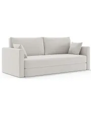 Rozkładana sofa z poduszkami do salonu Lunvis - 32 kolory w sklepie Edinos.pl