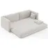 Niska rozkładana sofa nowoczesna Lunvis
