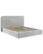 Duże łóżko tapicerowane małżeńskie 200x200 Pesconi - 32 kolory w sklepie Edinos.pl