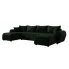 Ciemnozielona sofa z funkcją spania Aurelix 4X