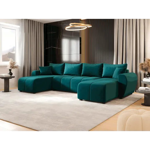 Wizualizacja wnętrza z narożnikiem Aurelix 4X