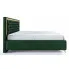 Zielone łóżko pikowane Mardano 4X