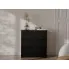 Wnętrze z czarną komodą Felicco 4x