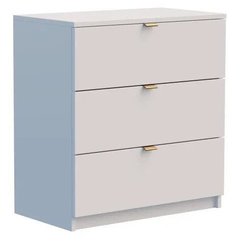 Biała komoda do sypialni nowoczesnej Felicco 4X