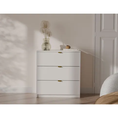 Wnetrze z białą komoda Felicco 4x