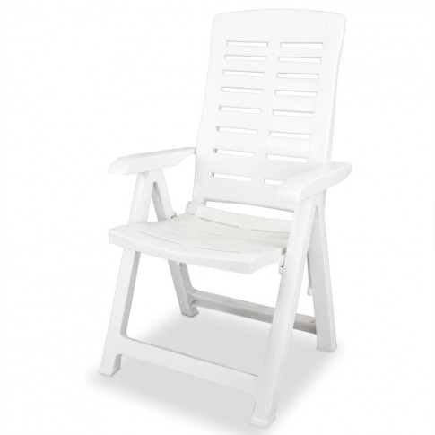 Białe krzesło ogrodowe Elexio 4Q