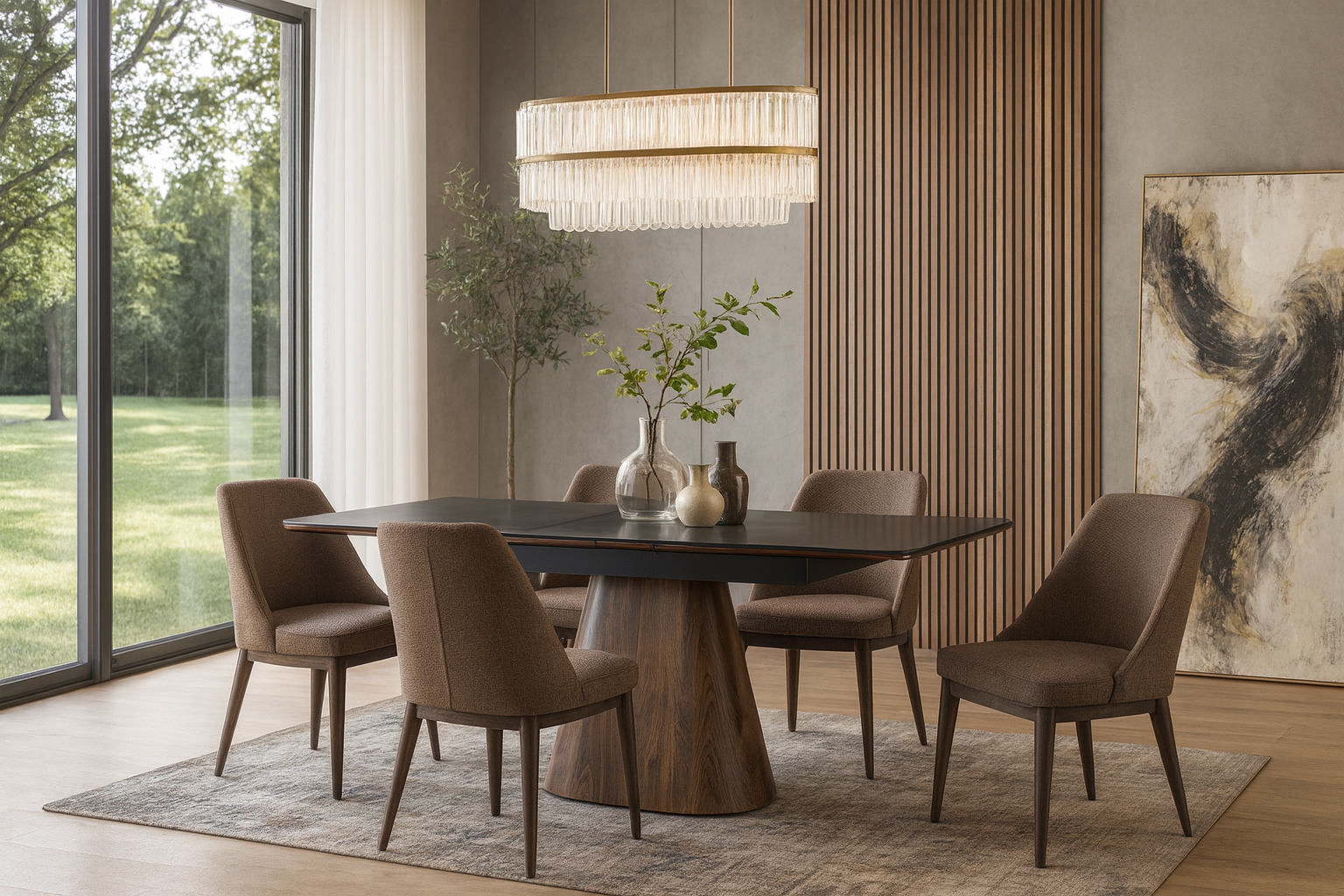 wizualizacja stołu do jadalni