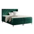 Łóżko kontynentalne w kolorze zielony 5 rozmiarów - Vellano