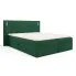 Zielone łóżko kontynentalne Esarri