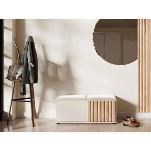 Korytarz z kaszmirową szafką Benisso