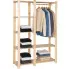 Zdjęcie produktu Regał drewniany na ubrania - Rack.