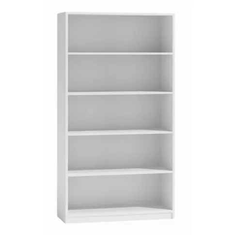 Fotografia Biały duży regał na książki - Fawios 4X z kategorii Regały