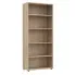 Zdjęcie wysoki otwarty regał na książki dąb sonoma Hagen | Edinos.pl