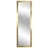 Złote stylowe wiszące lustro - Hroni 3X