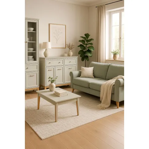 Wizualizacja wnętrza z kolekcja mebli Lunvior