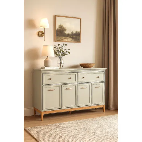 Wizualizacja wnętrza z komodą Lunvior 4X