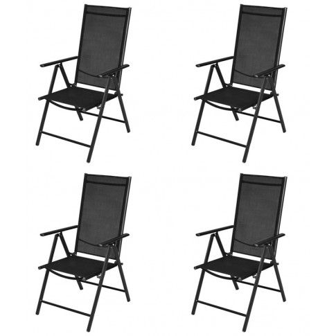 Szczegółowe zdjęcie nr 4 produktu Komplet krzeseł ogrodowych Safari 4 szt.