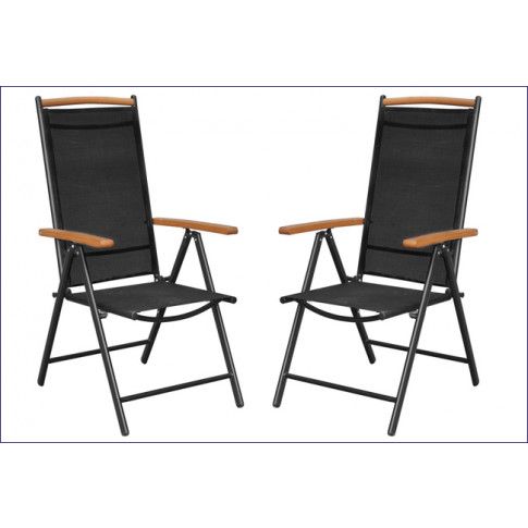 Szczegółowe zdjęcie nr 5 produktu Składane krzesła ogrodowe Amareto 2 szt.