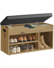 Nowoczesna szafka na buty dąb artisan - Tocador 7X w sklepie Edinos.pl