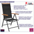 Szczegółowe zdjęcie nr 7 produktu Komplet ogrodowych krzeseł składanych Amareto 4 szt